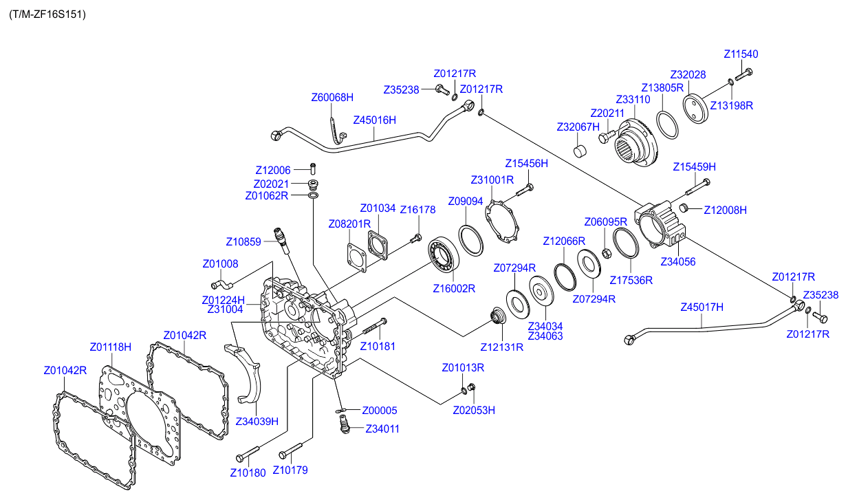 PROPELLER SHAFT (TANDEM)