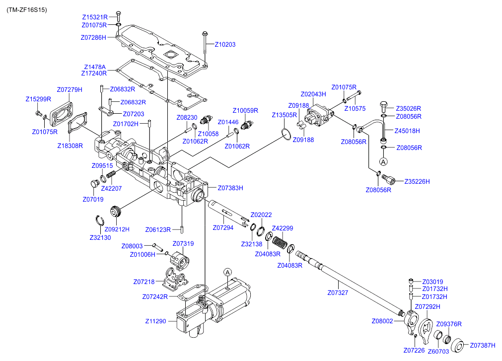 PROPELLER SHAFT (TANDEM)