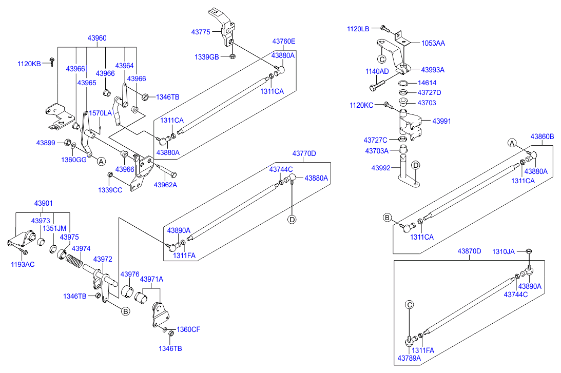 PROPELLER SHAFT (TANDEM)