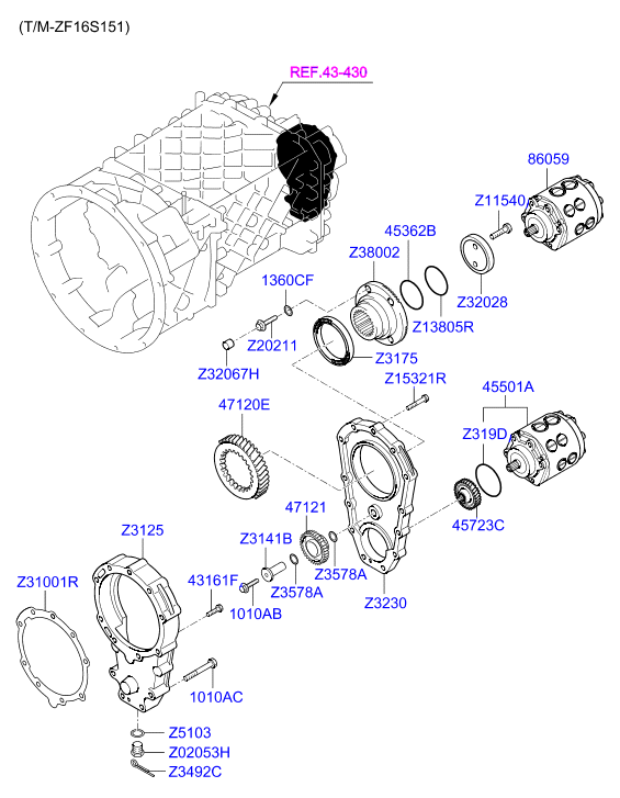 PROPELLER SHAFT (TANDEM)