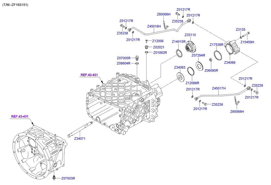 PROPELLER SHAFT (TANDEM)