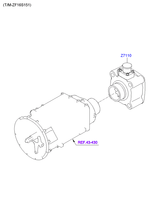 PROPELLER SHAFT (TANDEM)