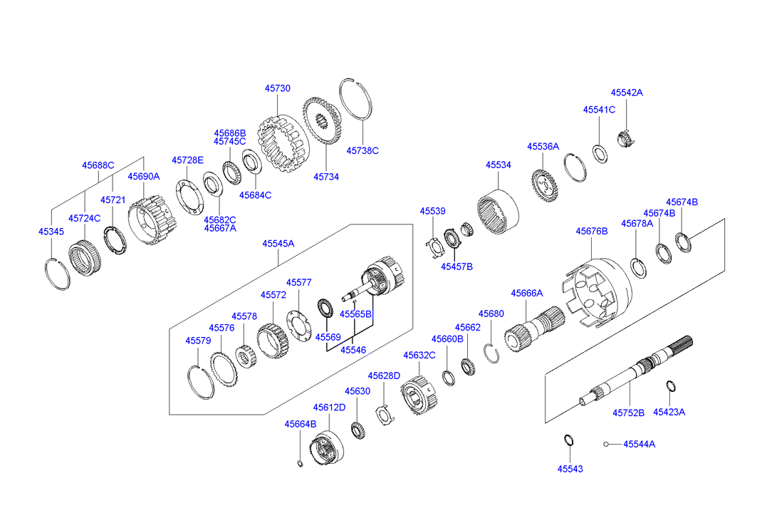 PROPELLER SHAFT (4WD)