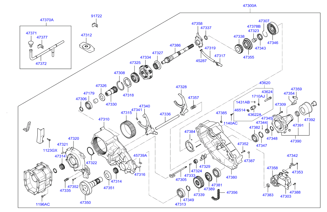 PROPELLER SHAFT (4WD)