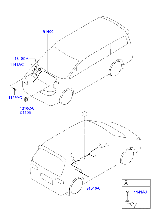 AIR CONDITIONER SYSTEM - EVAPORATOR