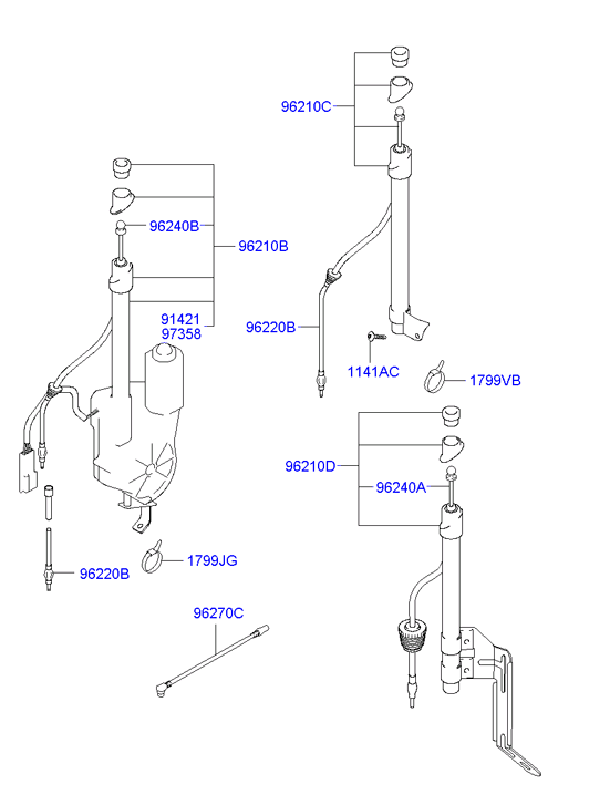 AIR CONDITIONER SYSTEM - EVAPORATOR