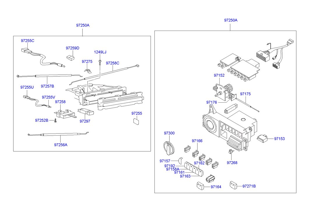 AIR CONDITIONER SYSTEM - EVAPORATOR