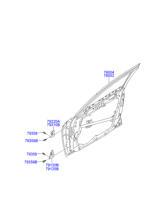 PANEL - REAR DOOR