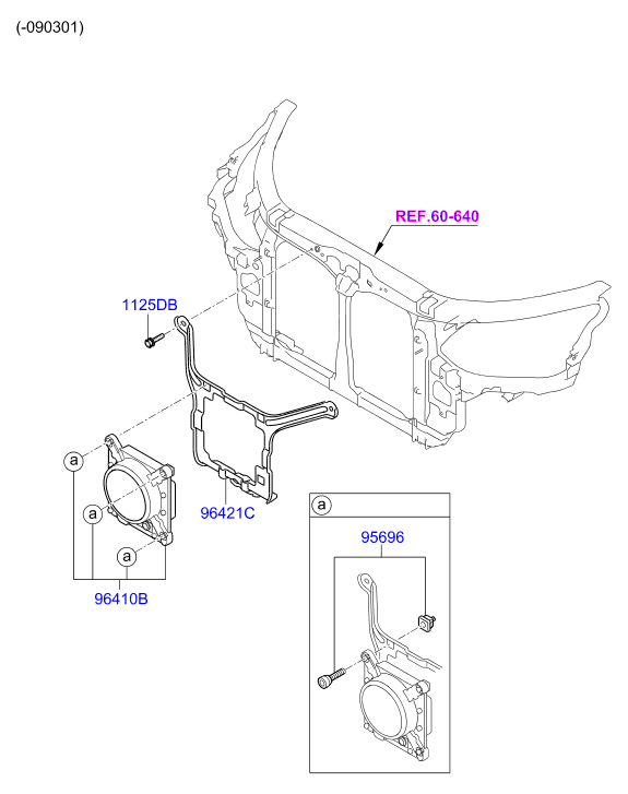 A/C SYSTEM - COOLER LINE, FRONT