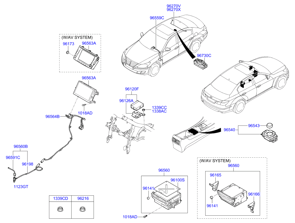 A/C SYSTEM - COOLER LINE, FRONT