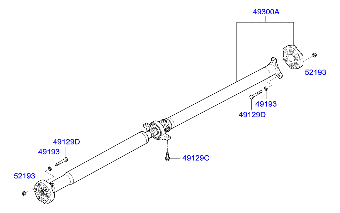 DRIVE SHAFT - FRONT