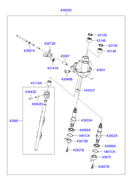 DRIVE SHAFT - FRONT