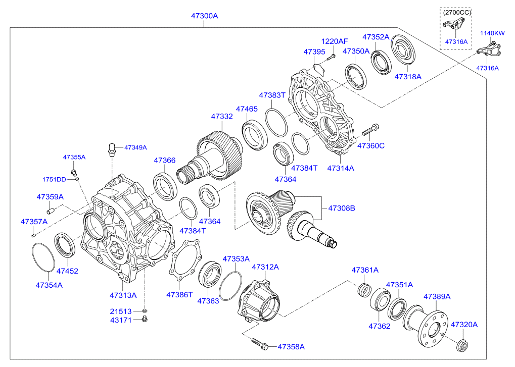 DRIVE SHAFT - FRONT