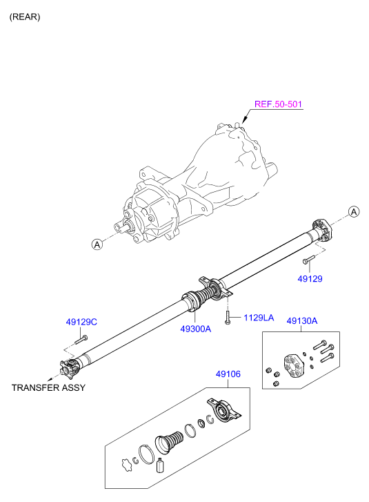 DRIVE SHAFT - FRONT