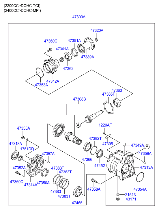 DRIVE SHAFT - FRONT