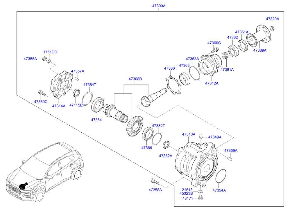 DRIVE SHAFT (REAR)