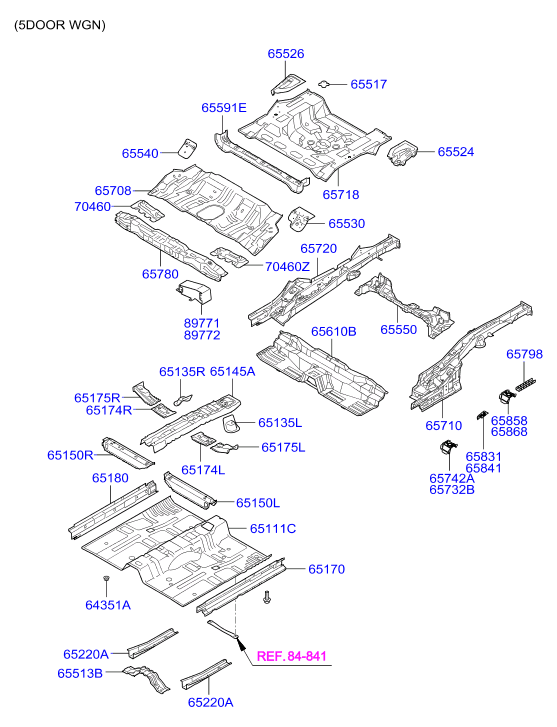 PANEL - REAR DOOR