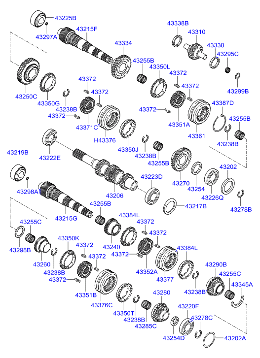 DRIVE SHAFT ASSY - REAR