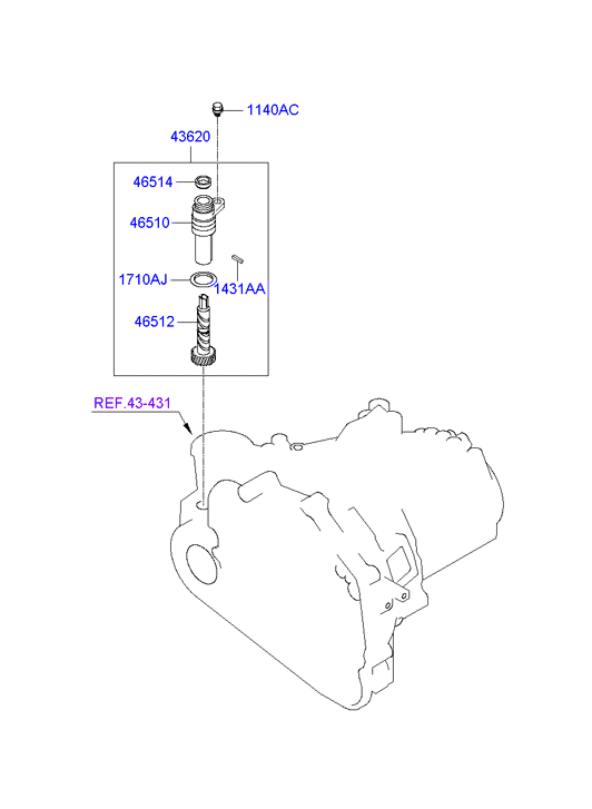 DRIVE SHAFT ASSY - REAR