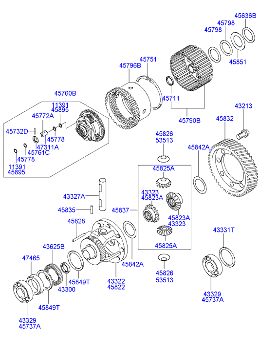 DRIVE SHAFT ASSY - REAR