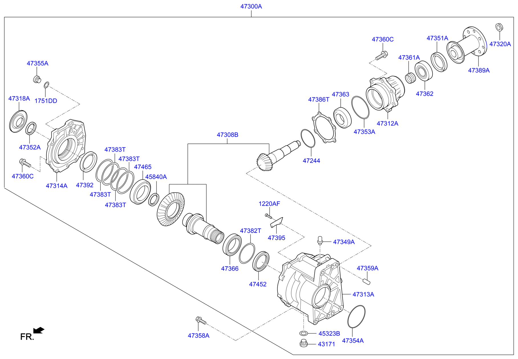 DRIVE SHAFT (REAR)