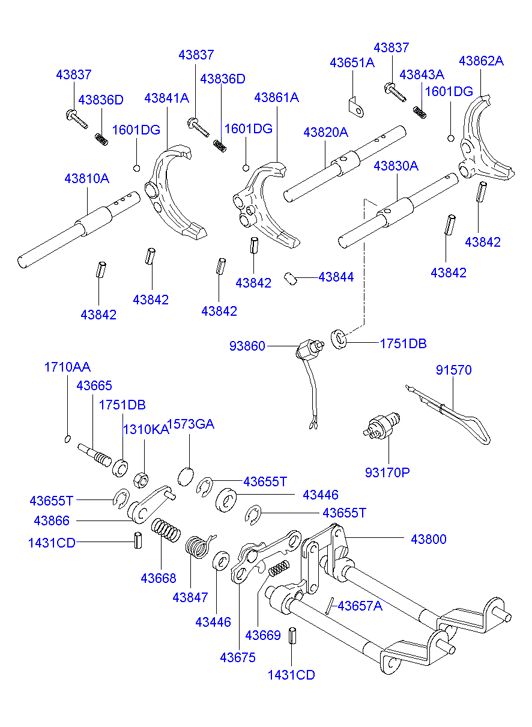 PROPELLER SHAFT (2WD E/LONG BODY)