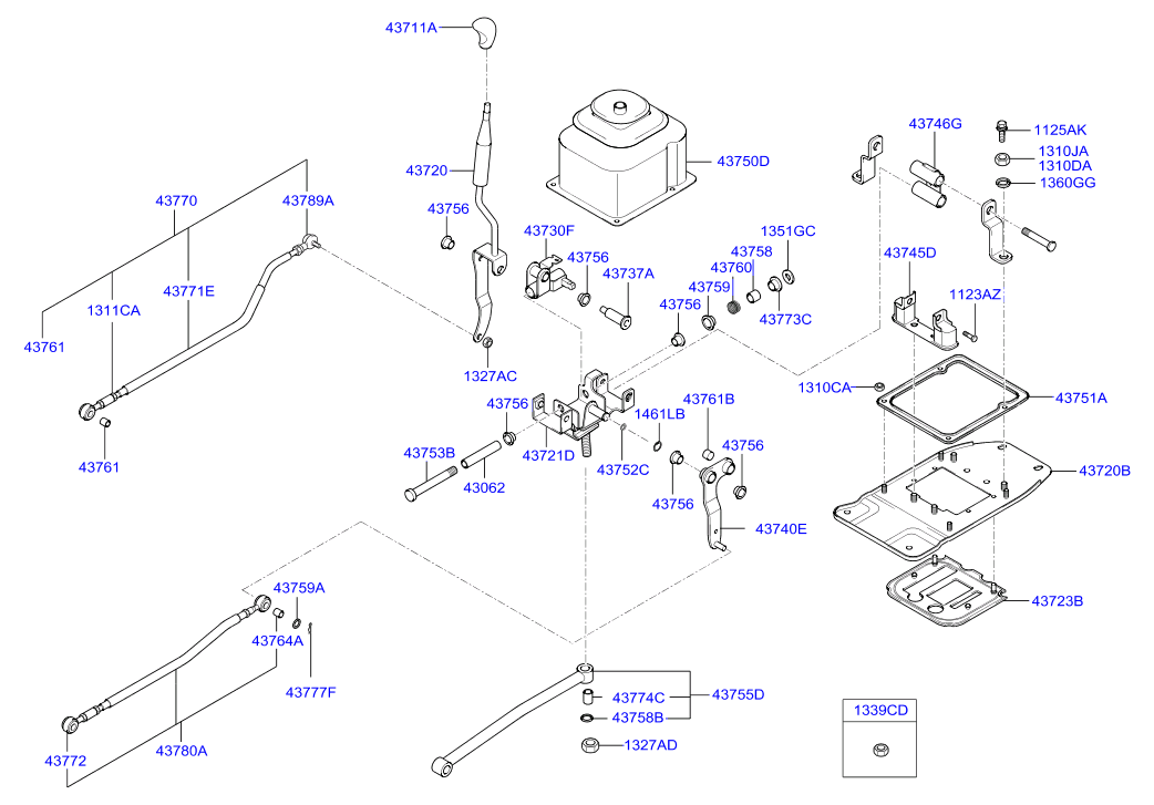 PROPELLER SHAFT (2WD E/LONG BODY)