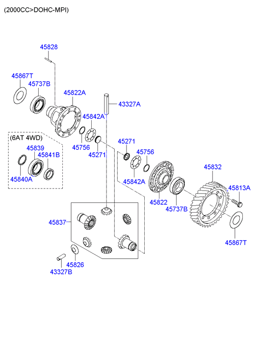 DRIVE SHAFT (REAR)