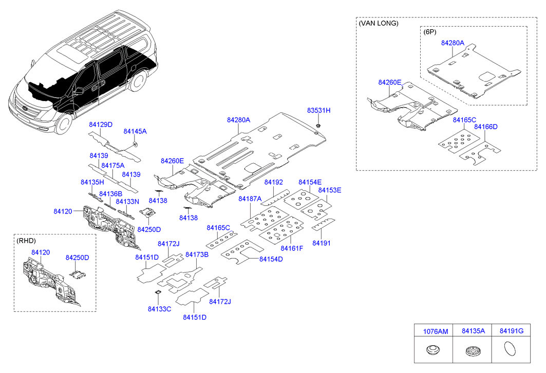 HARDWARE - REAR SEAT