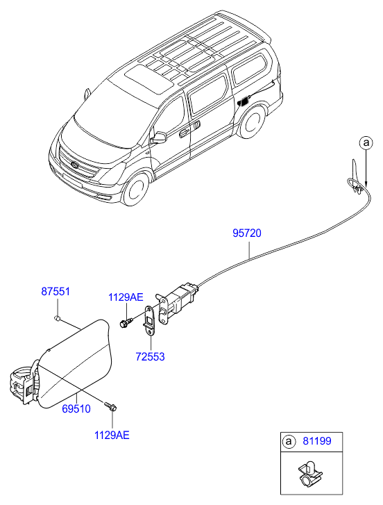 HARDWARE - REAR SEAT