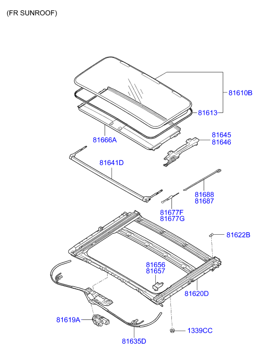 HARDWARE - REAR SEAT