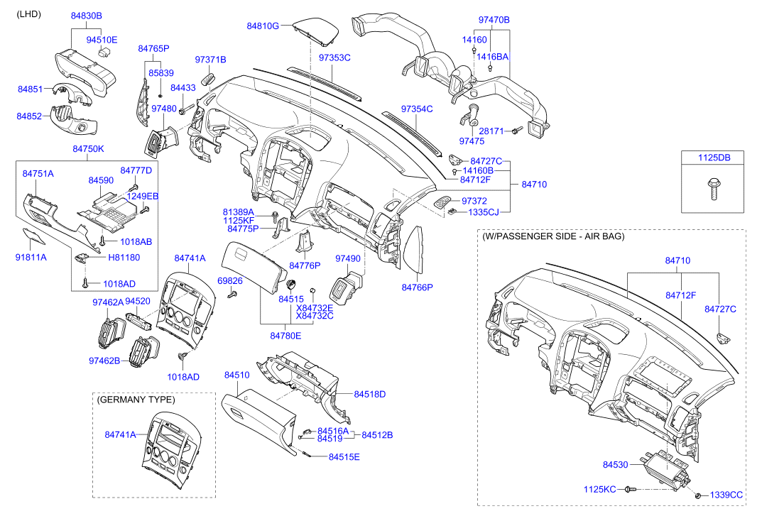 HARDWARE - REAR SEAT