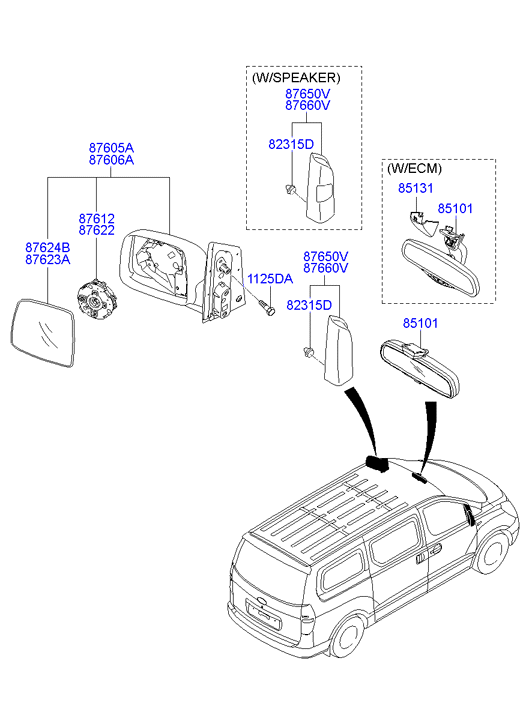 HARDWARE - REAR SEAT