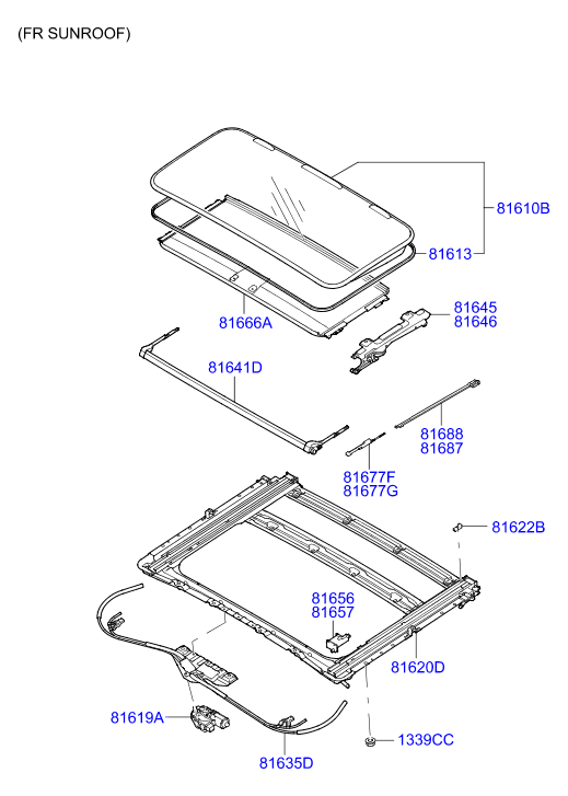 HARDWARE - REAR SEAT