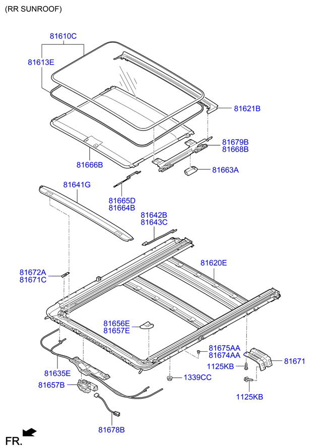 HARDWARE - REAR SEAT