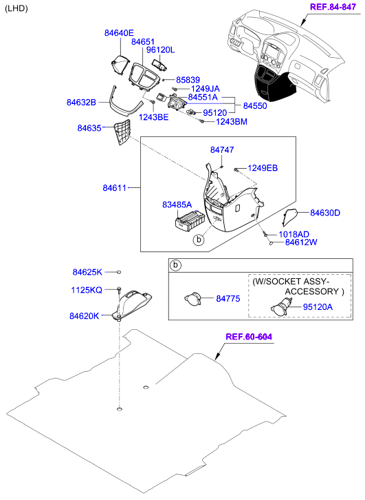 HARDWARE - REAR SEAT