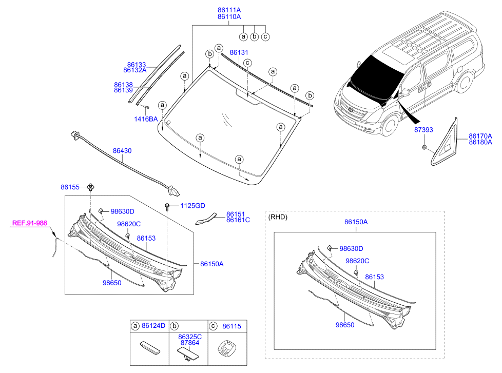 HARDWARE - REAR SEAT