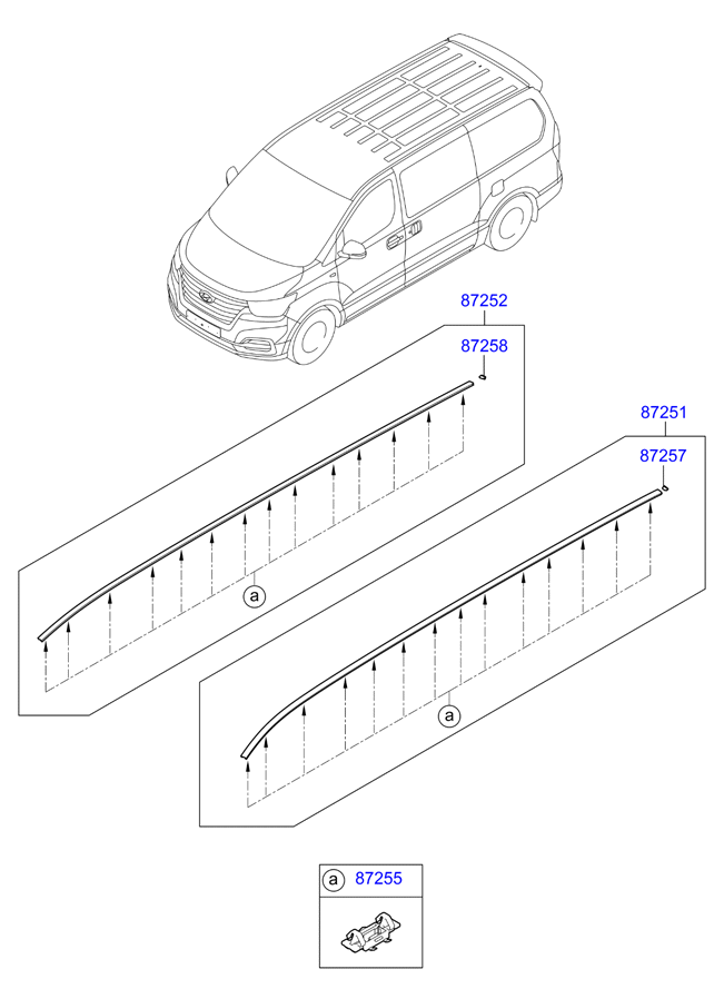 HARDWARE - REAR SEAT