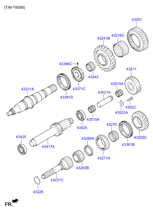 PROPELLER SHAFT (REAR)