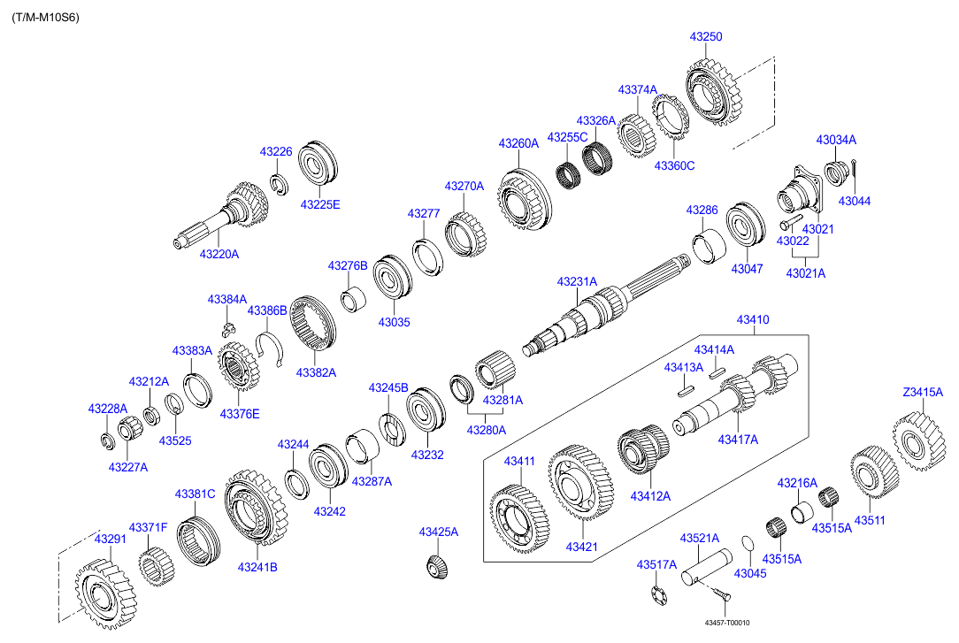 PROPELLER SHAFT (FRONT)