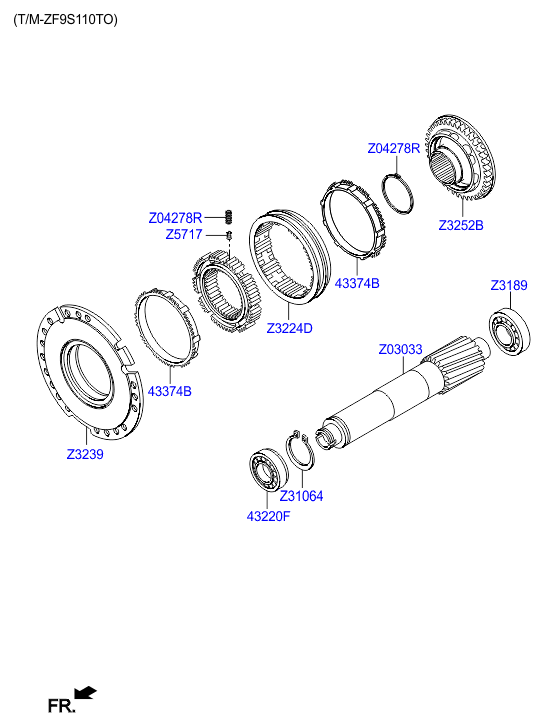 PROPELLER SHAFT (FRONT)