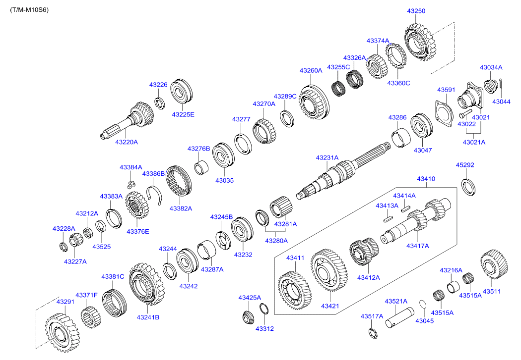 PROPELLER SHAFT (FRONT)