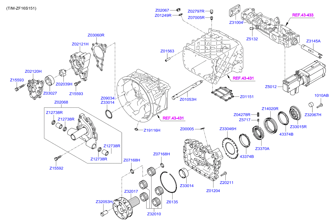 PROPELLER SHAFT (FRONT)