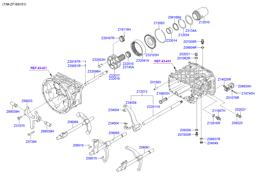 PROPELLER SHAFT (TANDEM)