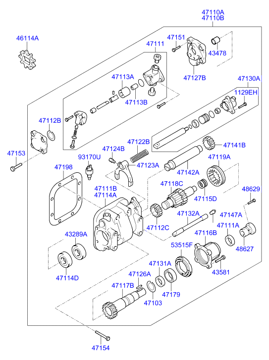 PROPELLER SHAFT (TANDEM)