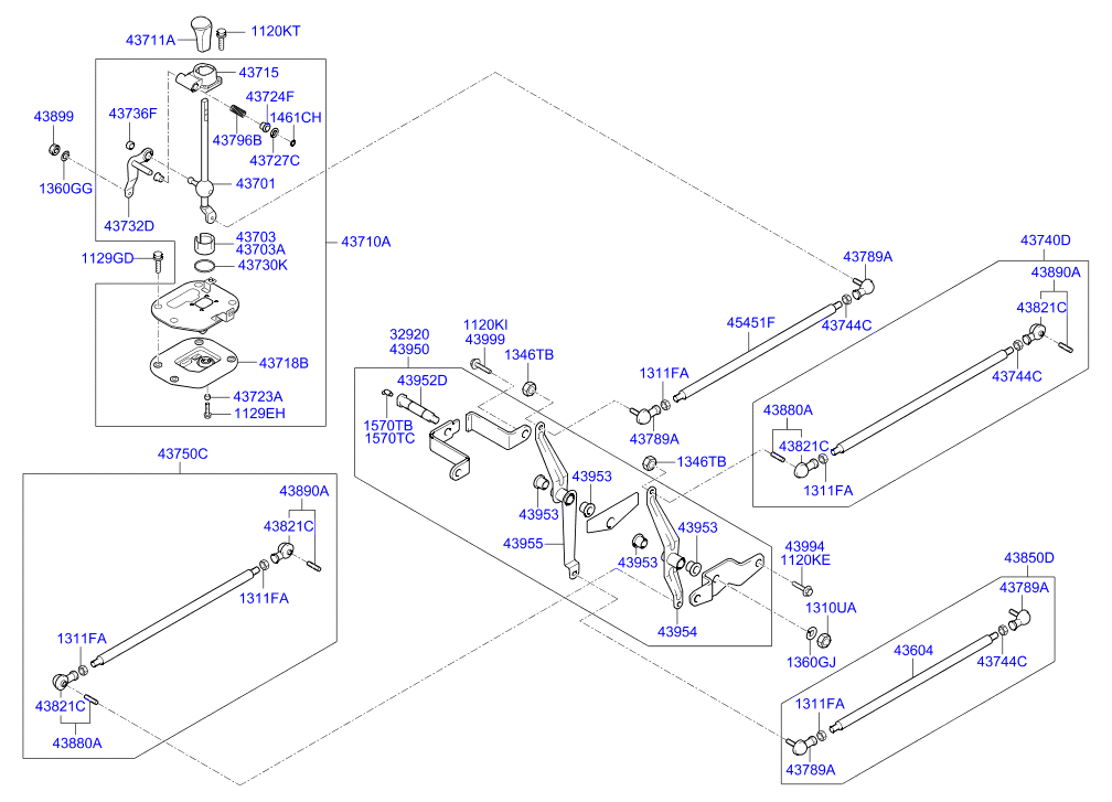 PROPELLER SHAFT (TANDEM)