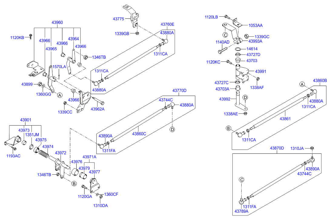 PROPELLER SHAFT (TANDEM)