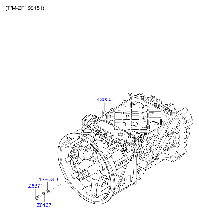 PROPELLER SHAFT (TANDEM)