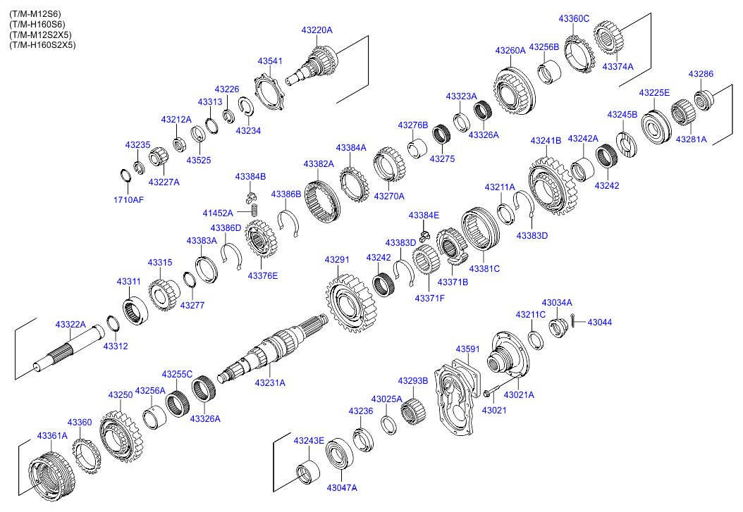 PROPELLER SHAFT (TANDEM)