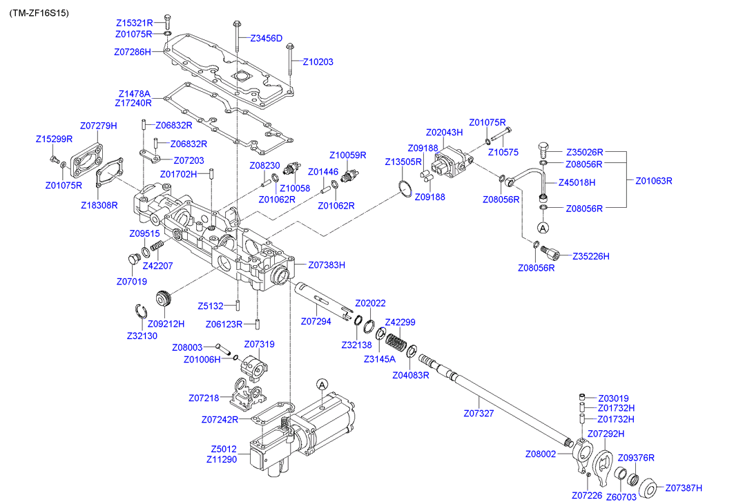 PROPELLER SHAFT (TANDEM)